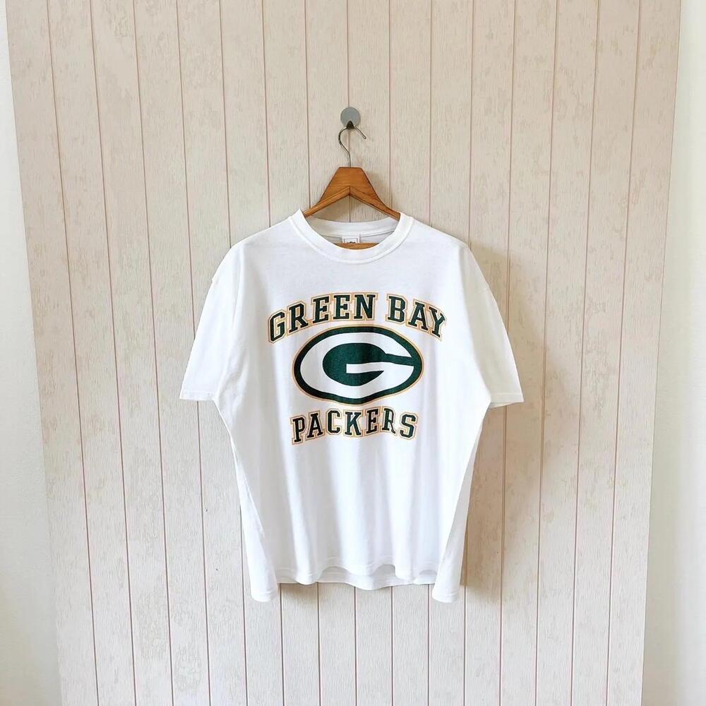 Y2K Green Bay Packers T-Shirt Nfl Football Tee Size
